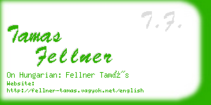 tamas fellner business card